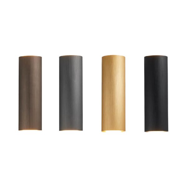 Modern Minimalist Aluminum Cylindrical LED Wall Sconce Lamp - Image 11