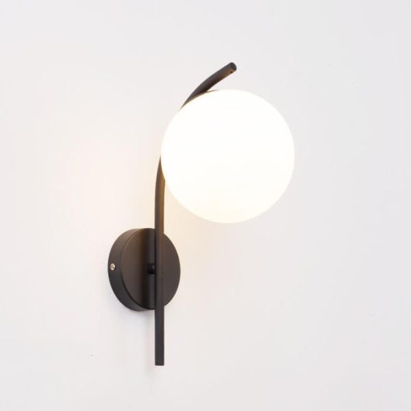 Nordic Arc Glass Globe 1-Light  Wall Sconce Lamp - Image 8