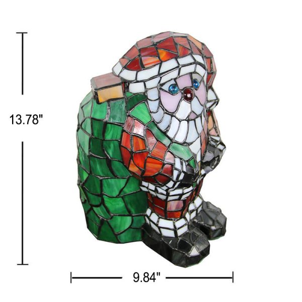 Tiffany Creative Animal Stained Glass 1-Light Decorative Table Lamp - Image 7