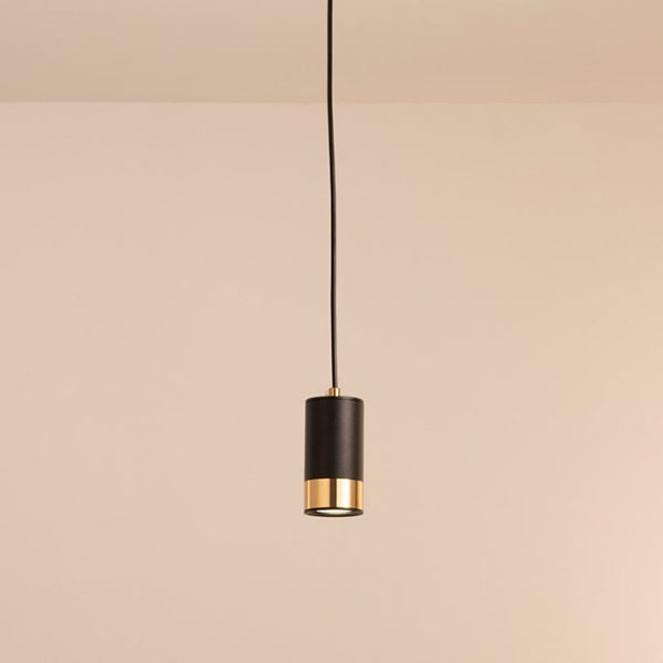 Nordic Minimalist Column Iron Mini 1-Light Pendant Light - Image 12
