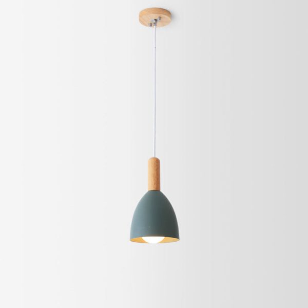 Nordic Minimalist Macaron Solid Color 1/3-Light Chandelier - Image 9