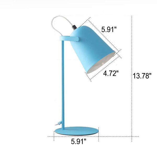 Nordic Macaroon Column Shade 1-Light Table Lamp - Image 9