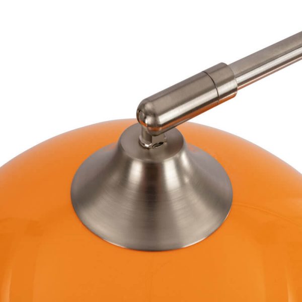 Modern Globe Acrylic Shade Fishing Rod 1-Light Standing Floor Lamp - Image 5