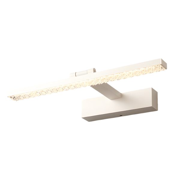 160?? Adjustable LED Bathroom Vanity Light with Crystal-Inspired Acrylic Shade, Dimmable - Image 7
