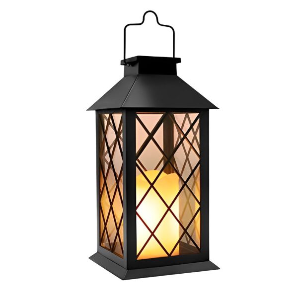 Portable Lantern Waterproof LED Intelligent Black Solar Outdoor Lights - Image 15