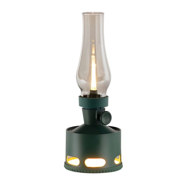 Modern Battery Operated Kerosene Style LED Table Lamp - Image 5
