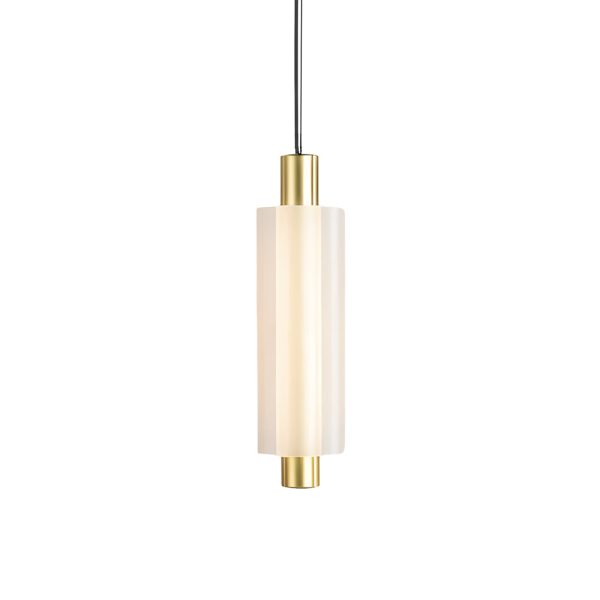 1/2/3 Heads Acrylic Cylinder Pendant Lights: Modern Hanging Lamp in Gold/Black - Image 16