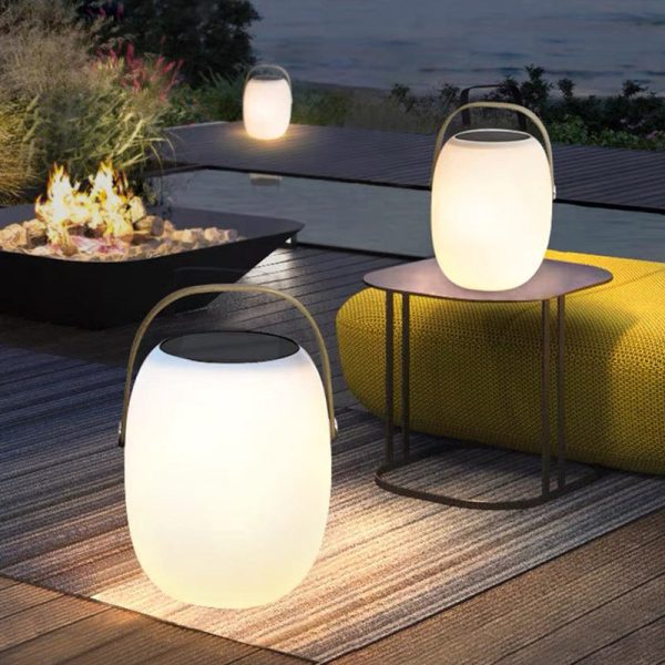 Solar PE Portable Basket LED Outdoor Waterproof Decorative Light - Image 2