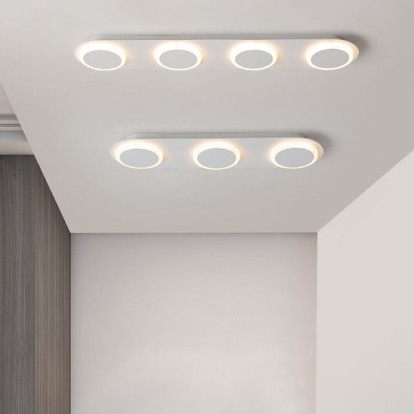 Minimalist Long Bar 3/4/5 Light  LED Flush Mount Ceiling Light - Image 4