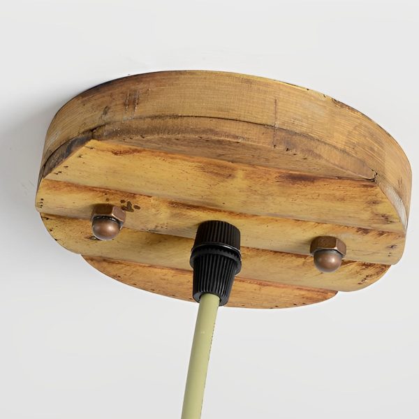 Caribbean Infused Bamboo Woven Pendant Light Burlywood Kitchen Lighting - Image 9