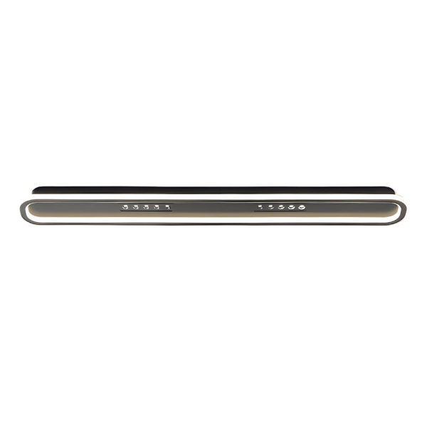 Simple Rounded Rectangular Three Step Dimming Modern Ceiling Light Fixture - Image 11