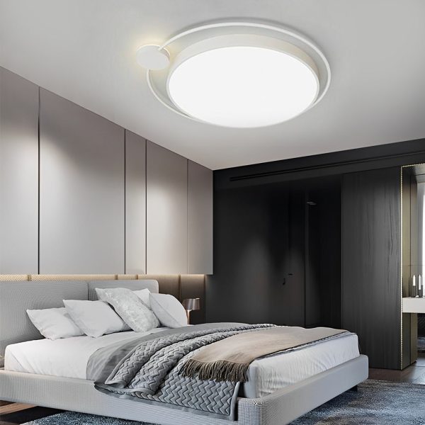 Circular Dimmable LED Nordic Flush Mount Light Ceiling Light Fixtures - Image 6