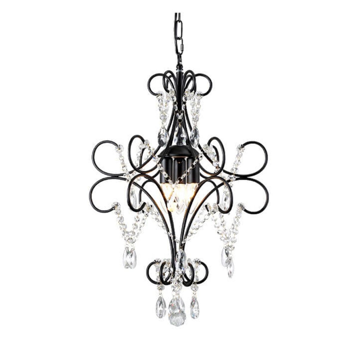 Vintage Luxury Crystal Candle Design 1/3 Light Chandelier - Image 3
