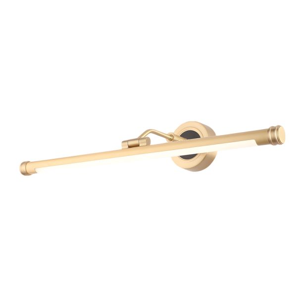Elegant Linear Gold/Black LED Vanity Light for Bathroom - Vintage Style - Image 8