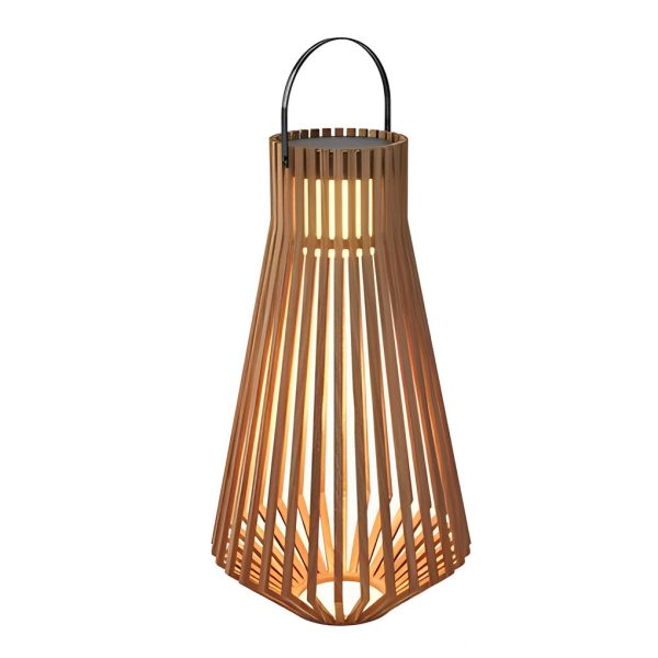Adjustable Portable Wood LED Waterproof Modern Solar Garden Lights - Image 11