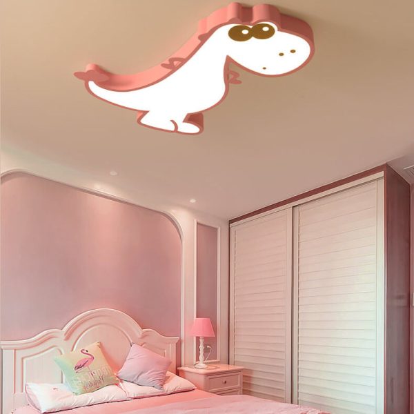 Cartoon Creative Dinosaur LED Flush Mount Ceiling Light - Image 4