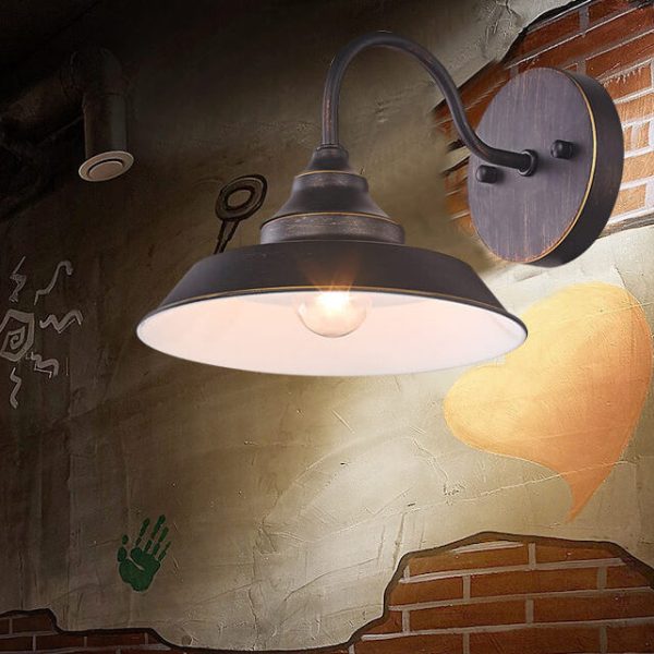 Industrial Vintage Old Iron Barn 1/2/3 Light Wall Sconce Lamp - Image 2