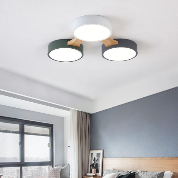 Modern Macaron Circle 3/4/5/8 Light LED Flush Mount Ceiling Light - Image 18