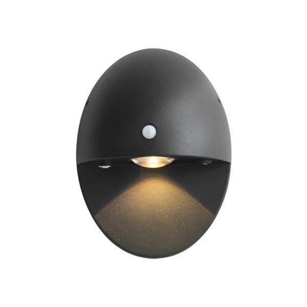 Oval Shape USB Rechargeable Motion Sensor Magnetic Modern Wall Lamp - Image 6