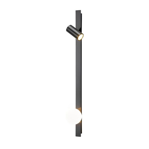 Long Strip LED Three Step Dimming Wall Lamp with Adjustable Spotlight - Image 9