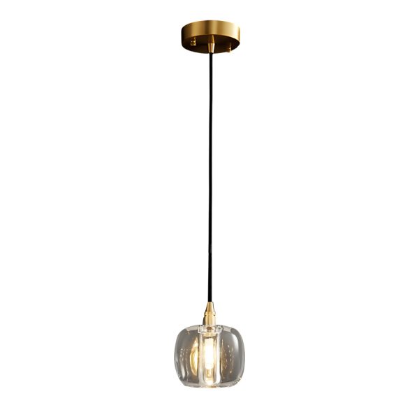 Long Spiral Cubes Crystal Pendant Light Dimmable Chandelier for Staircase - Image 16