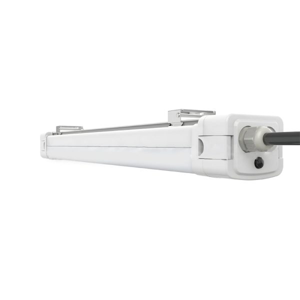 47 inch LED Linear Tri-proof Light IP65 White Vapor Tight Flush Mount Ceiling Light, 3000K/5000K - Image 6