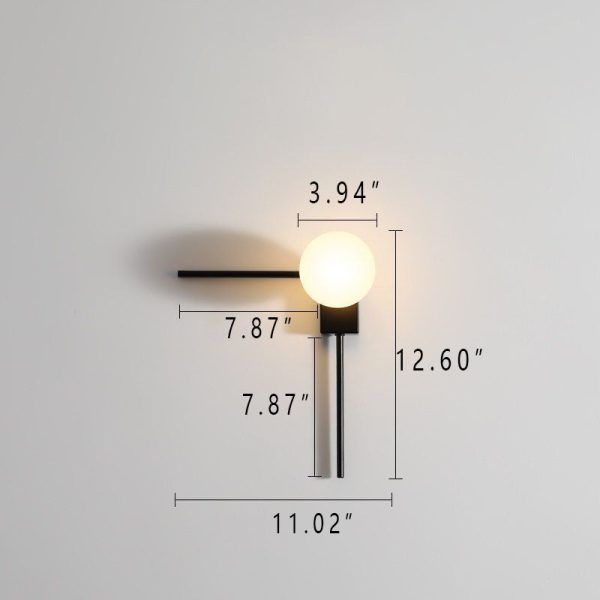 Nordic Industrial Retro Combination Graphic 1-Light Wall Sconce Lamp - Image 8
