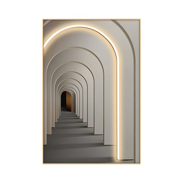 Decorative LED Light Canvas Hanging Painting with Remote - Image 6