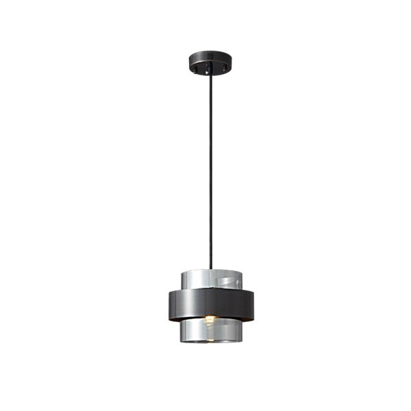 Cylinder Glass Copper Ring 3 Step Dimming Modern Pendant Lights Fixture - Image 9