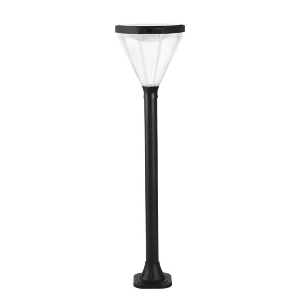 Adjustable Modern Black Solar LED Lawn Lamp with Intelligent Light Control - Image 9