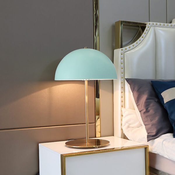 Nordic Macaron Dome Shade 1-Light Table Lamp - Image 2