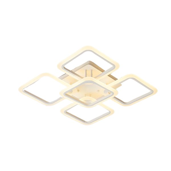 Square Creative Stepless Dimming with Remote Modern Ceiling Light Fixture - Image 4