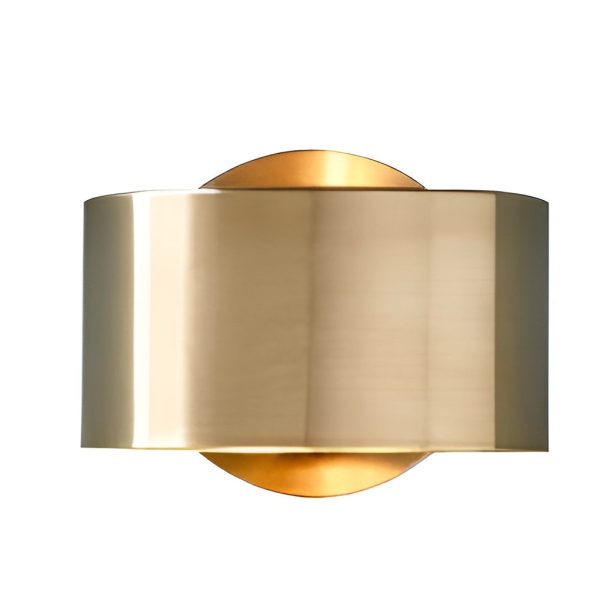 Circular Up and Down Lights Gold Nordic Wall Lamp Wall Sconce Lighting - Image 7