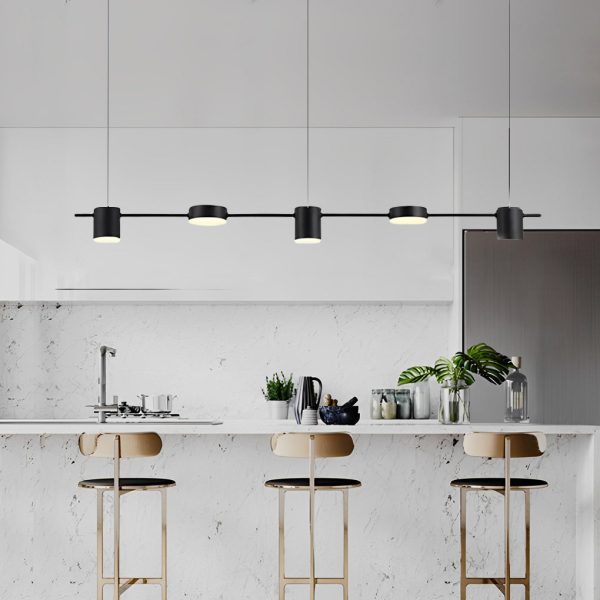 5-light LED Creative Metal Modern Chandeliers Kitchen Pendant Lighting - Image 2