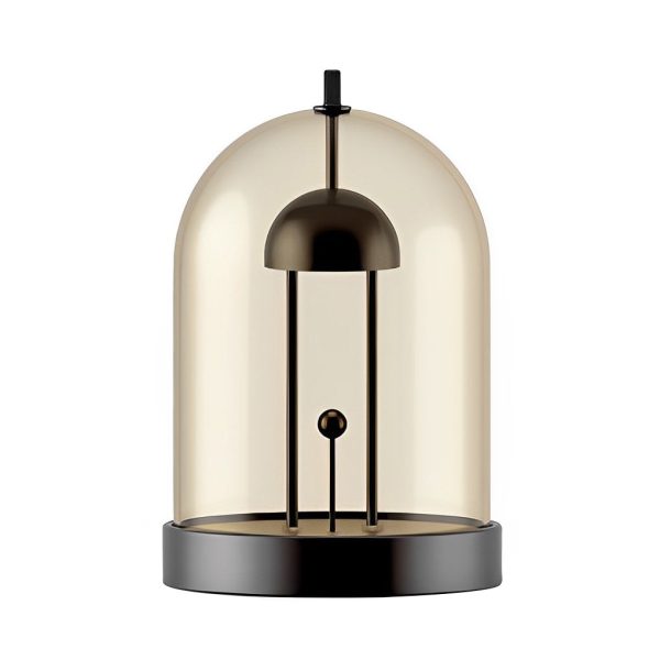 DIY Dome Detachable Smoked Glass Table Ambient Lamp - Image 7