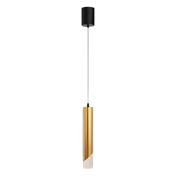 Hardware Slender Cylinder 3 Step Dimming Gold Modern LED Pendant Lights - Image 6