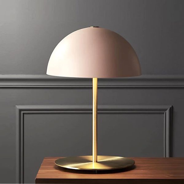 Nordic Macaron Dome Shade 1-Light Table Lamp - Image 16