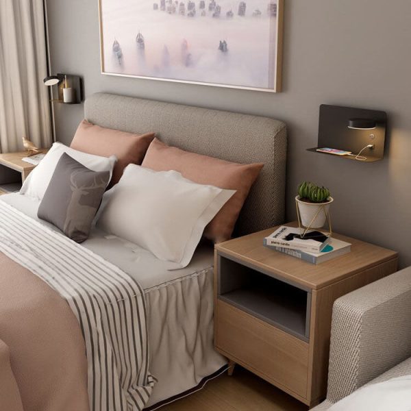Modern Iron Square LED USB Rechargeable Wall Sconce Lamp - Image 27