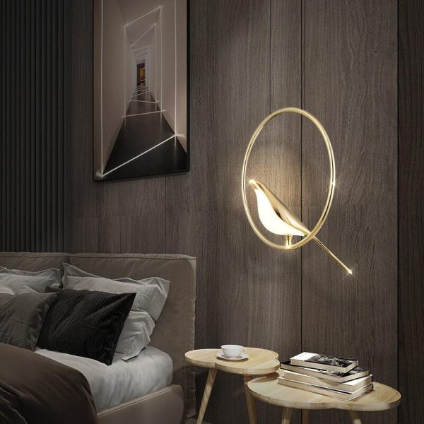 Nordic Creative Bird Shaped Acrylic LED 1/3/6 Light Chandelier - Image 3