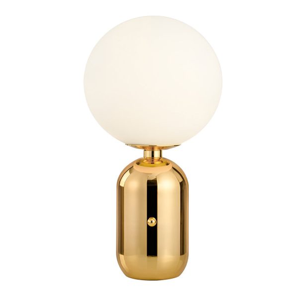 Modern Big Glass Global Ball LED Accent Table Lamp - Image 9
