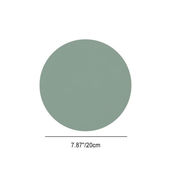 Modern Minimalist Colorful Round Iron LED Wall Sconce Lamp - Image 8