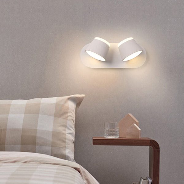 Nordic Rotatable Cylinder Shade 1/2/3 Light LED  Wall Sconce Lamp - Image 3