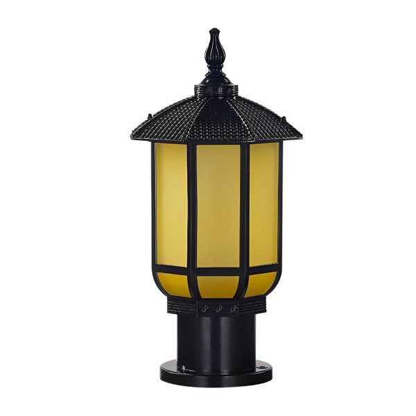 Waterproof IP55 LED 12W 3 Step Dimming Retro Outdoor Fence Post Lights - Image 6