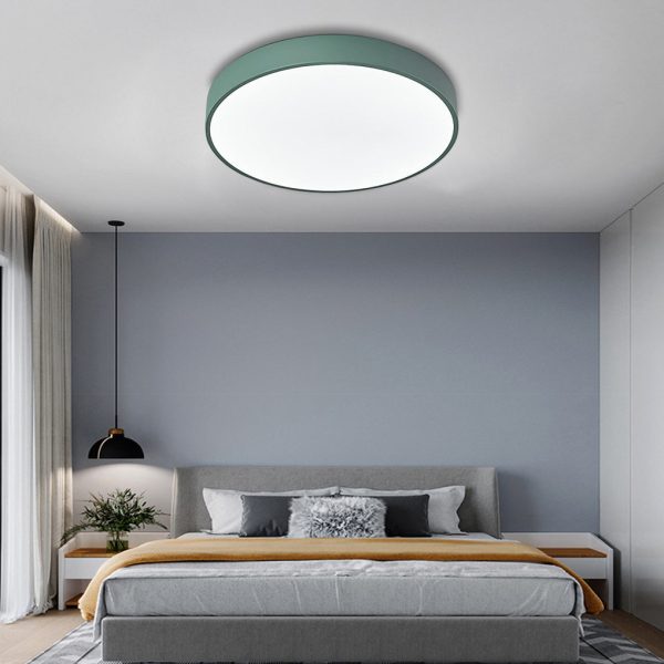 Ultra-thin Round LED Modern Ceiling Lights Flush Mount Lighting - Image 3
