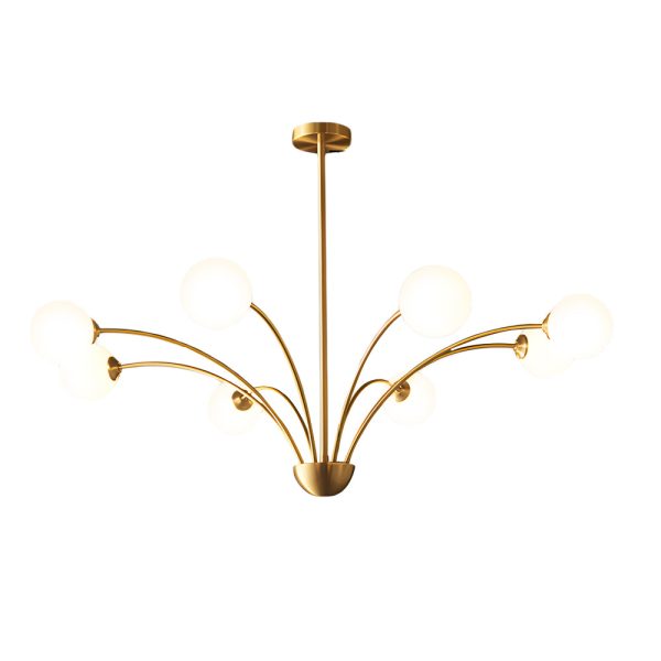 Millender Chandelier with 8 Heads Crystal Ball - Image 9