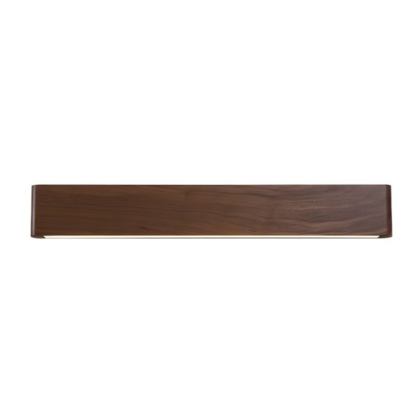 Linear Walnut Wood LED Wall Sconce - Image 7