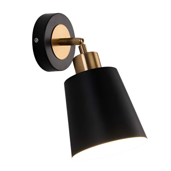 LED 3 Step Dimming Black Nordic Adjustable Wall Sconce Light Wall Lamp - Image 7
