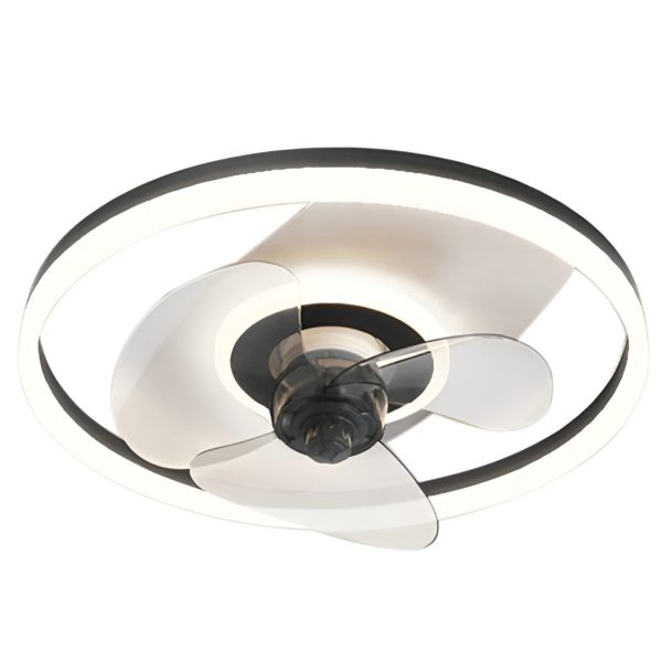 Circular Stepless Dimming Modern Inverter Ceiling Fan Light with Remote Control - Image 9