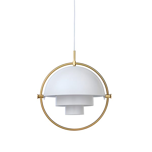 Rotating Shade Electroplated Iron Simple Nordic Chandelier Pendant Lamp - Image 10