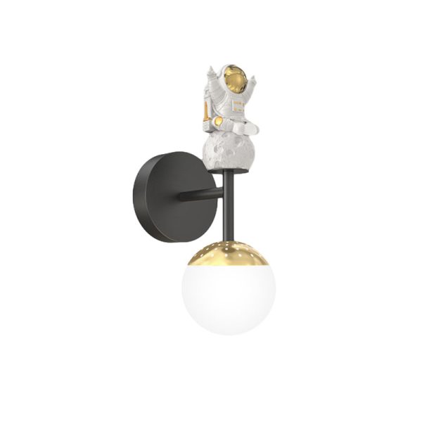 Cartoon Astronaut Decor 3 Step Dimming LED Modern Wall Sconces Lighting - Image 6